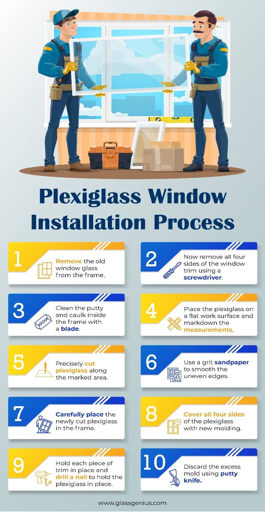 Plexiglass Windows Replacement and Installation Guide - Glass Genius