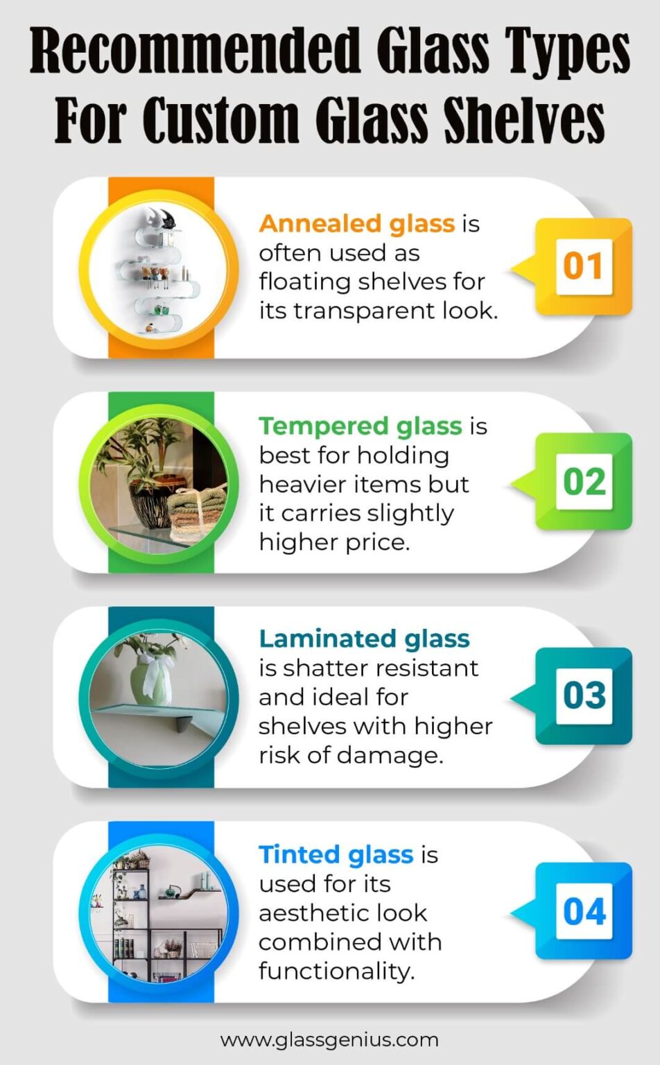 Wall Mounted Glass Shelves Installation All You Need to Know