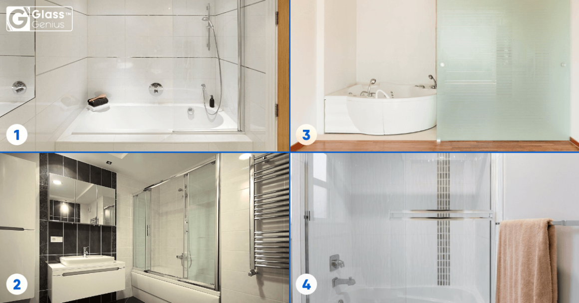 4 Best Shower Doors for Bath Tubs in 2021 Glass Genius