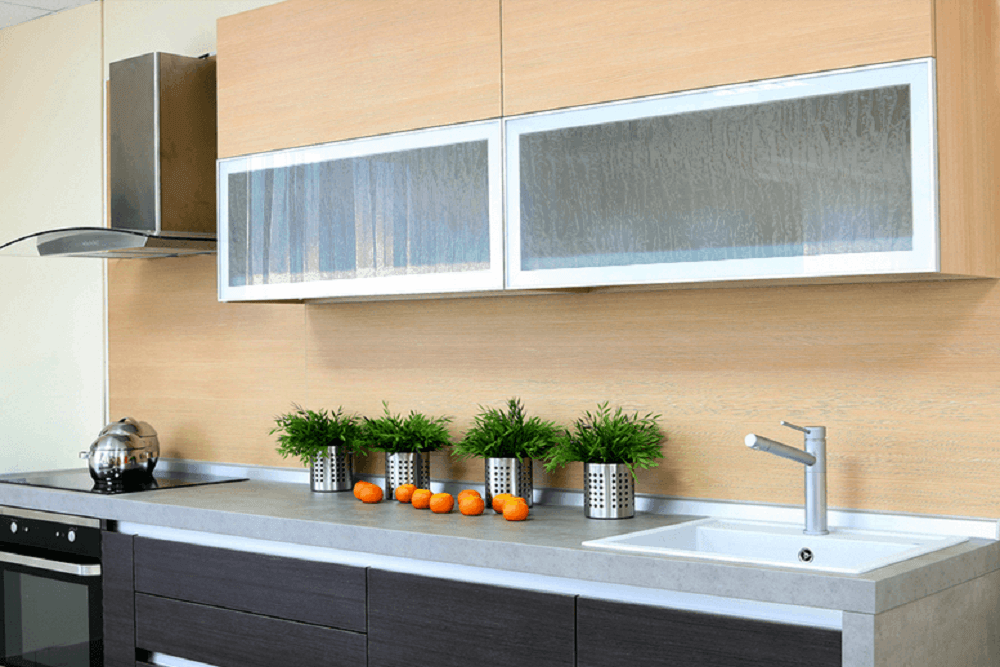 frosted glass designs for kitchen cabinets