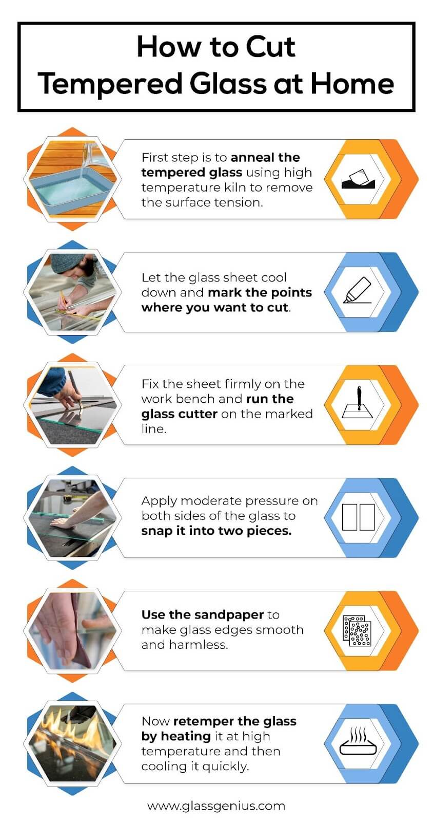 Tempered Safety Glass Cut to Size