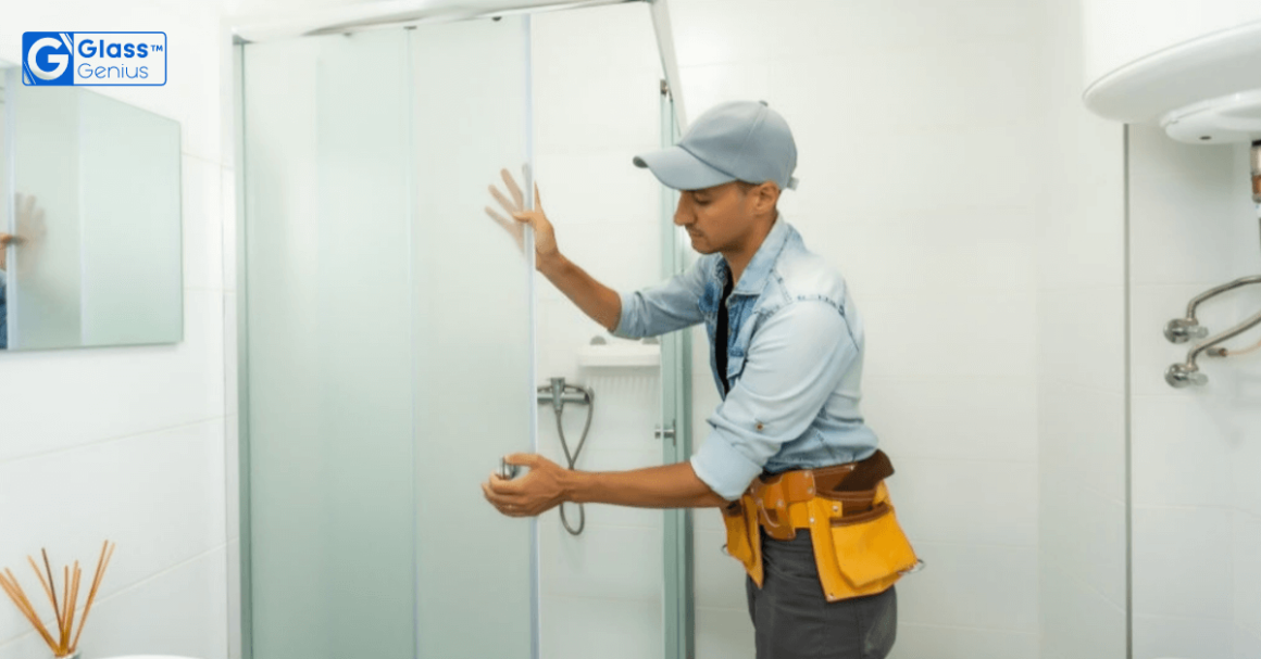 How to Repair a Broken Shower Glass Door