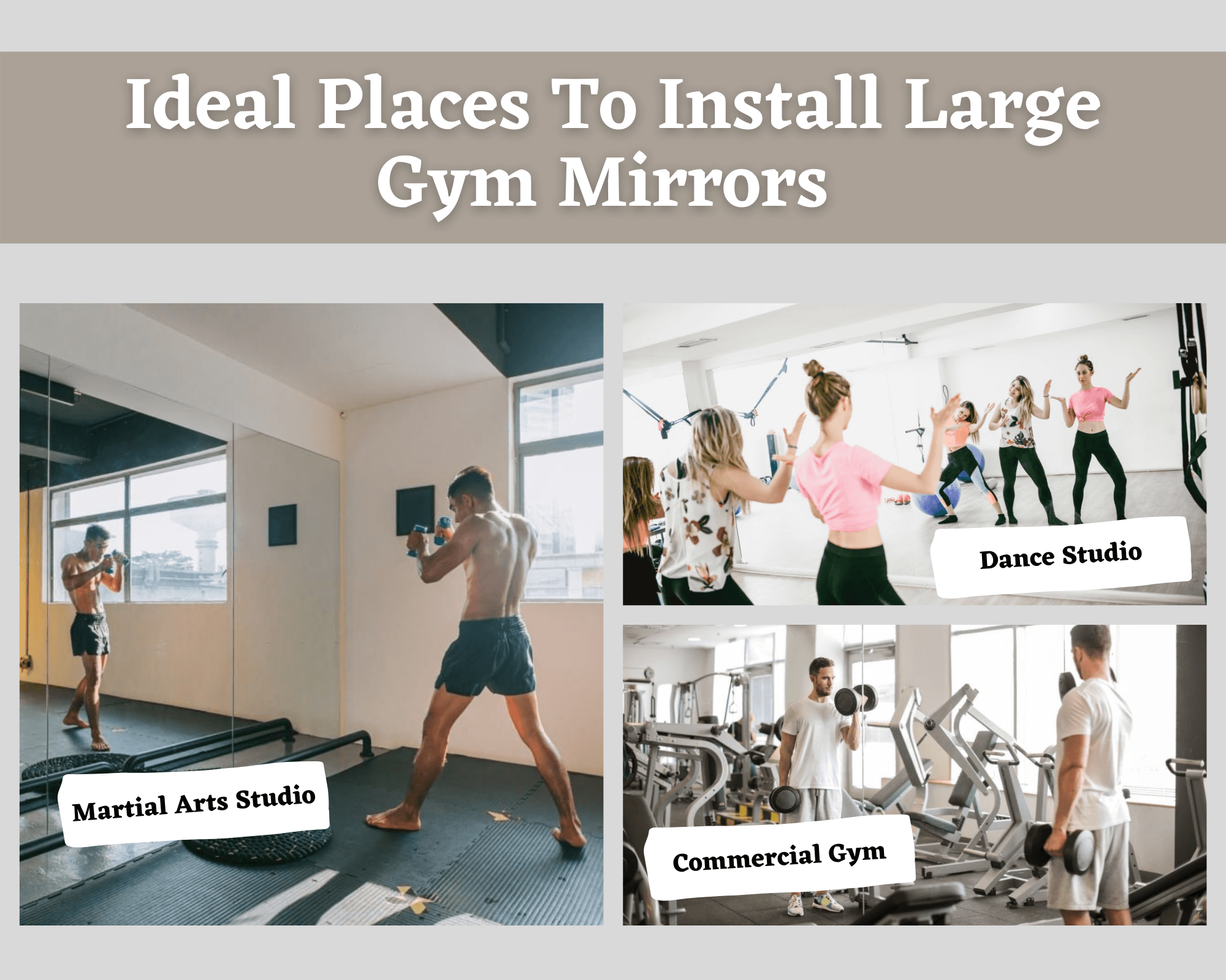 How Gym Wall Mirrors Can Change the Fitness Game