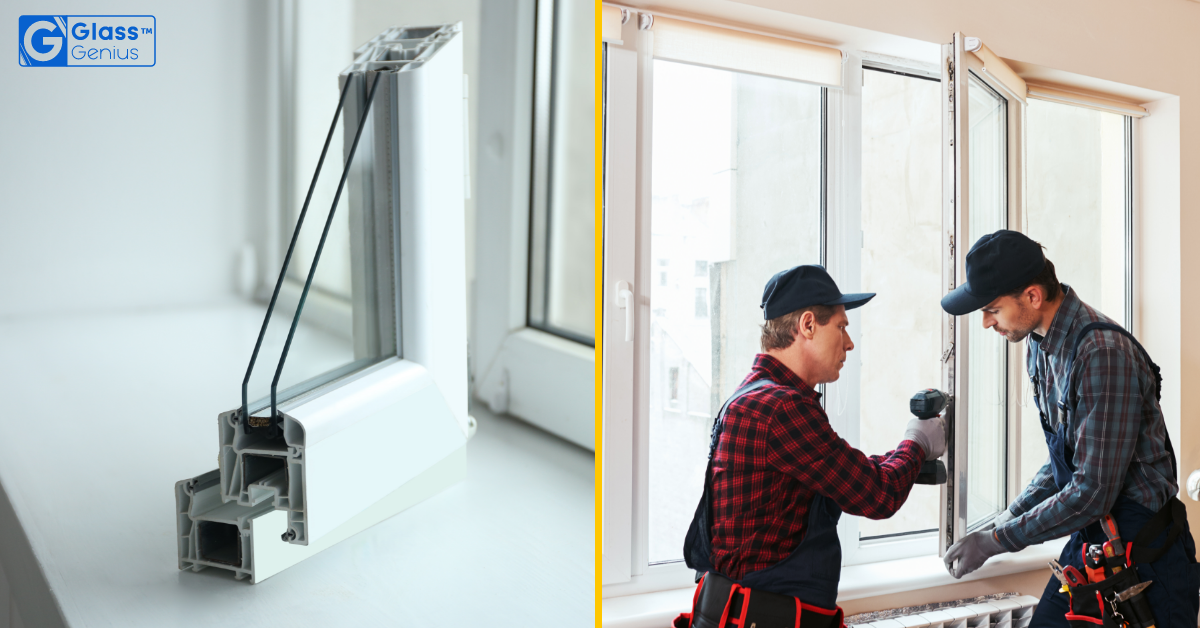 How to replace dual pane / double pane window glass in 4 easy steps ! 