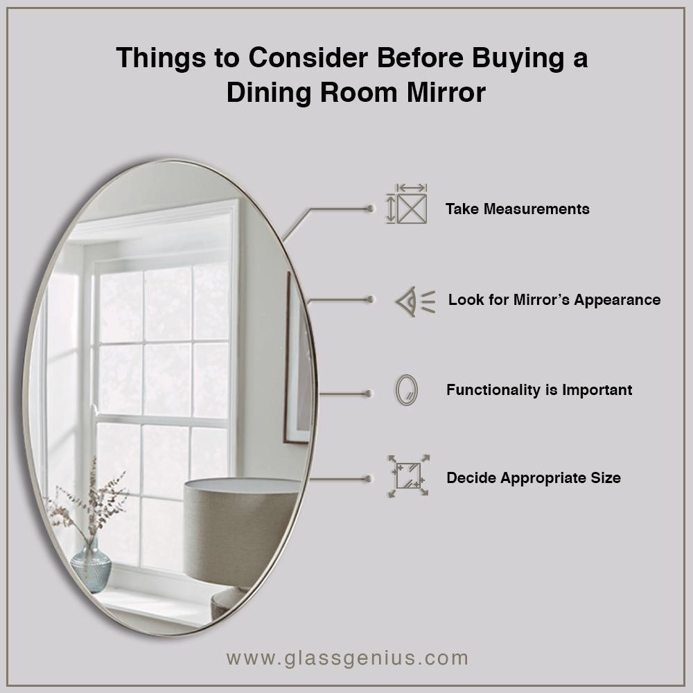 Things to Consider Before Buying a Dining Room Mirror