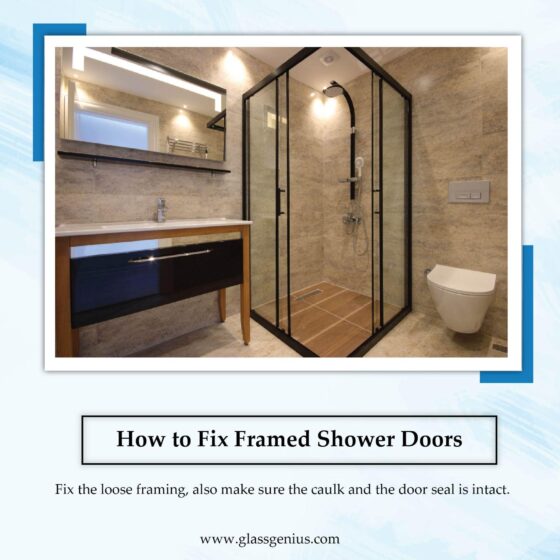 How to Fix a Leaking Glass Shower Door Shower Door Leaking
