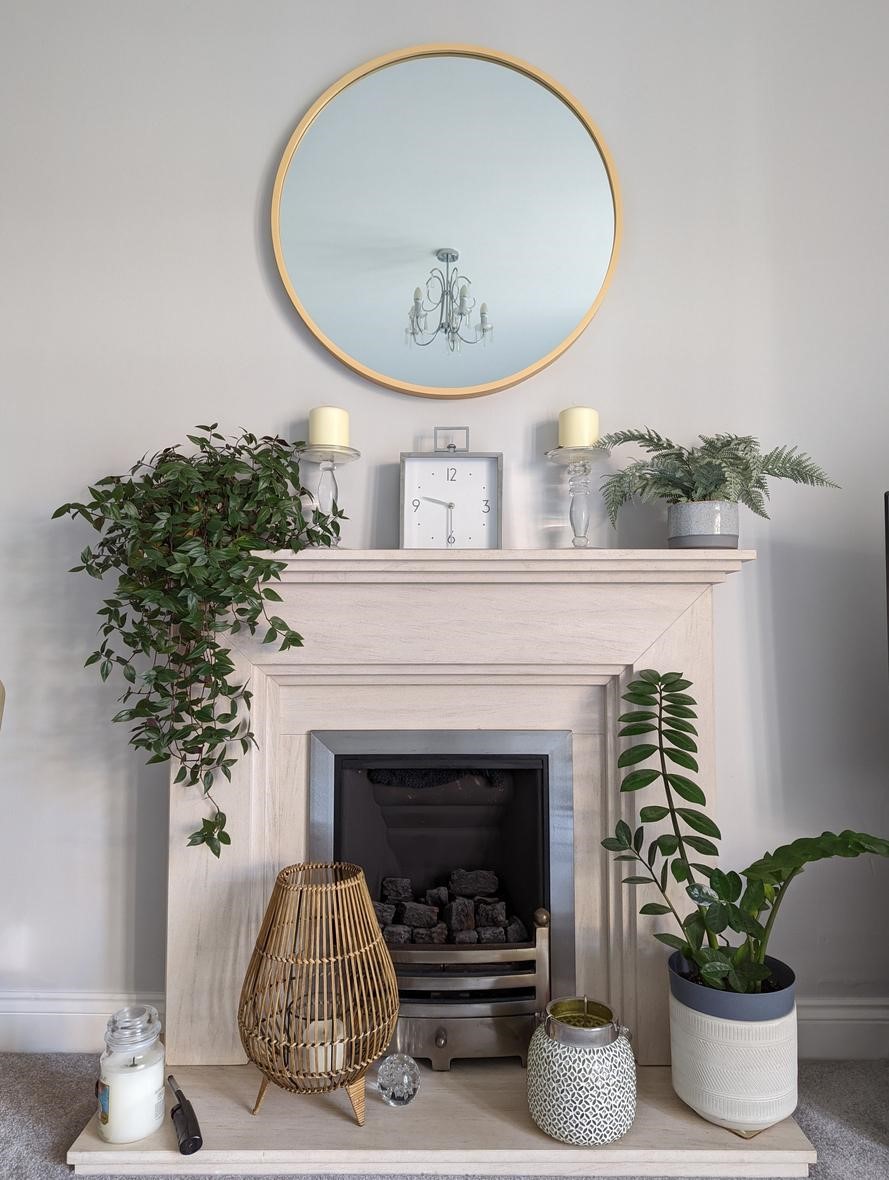 Round Fireplace Mirror: Best Thing To Have Above the Mantle