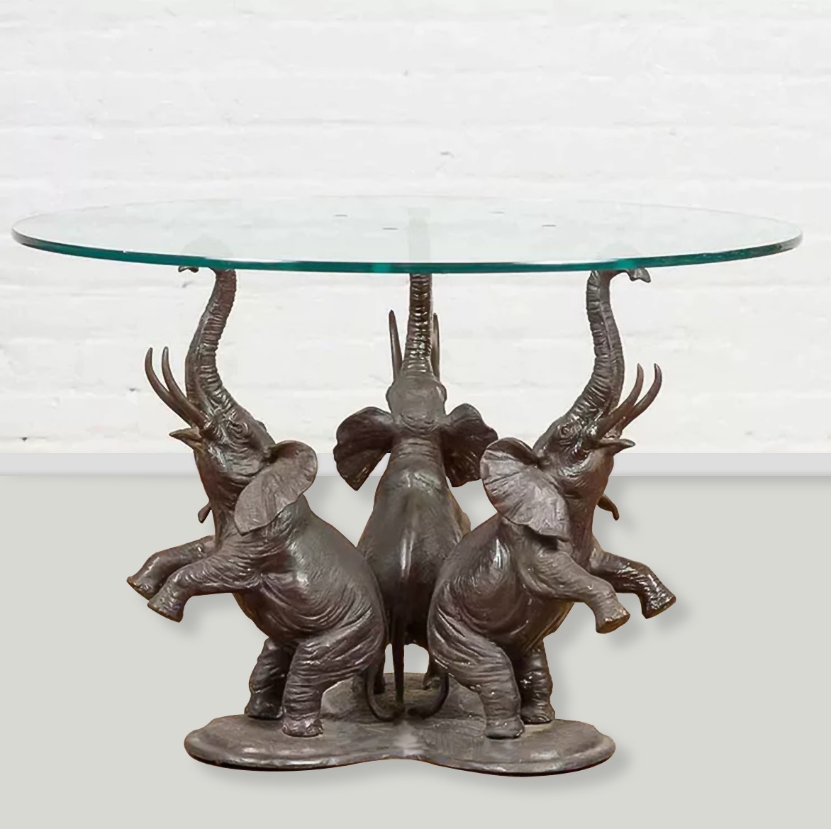 Animal Coffee Tables Ideas with Glass Tops