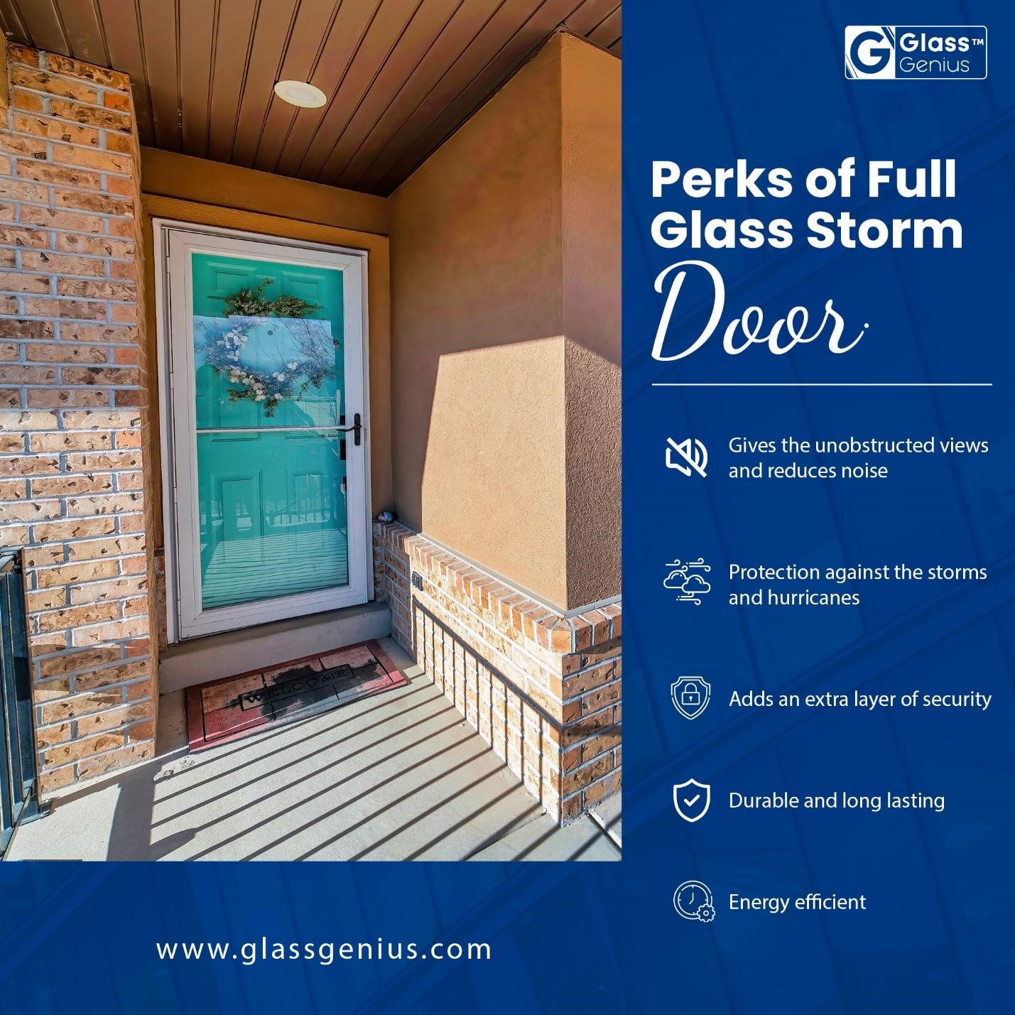 Glass Storm Doors What You Need To Know? Glass Genius