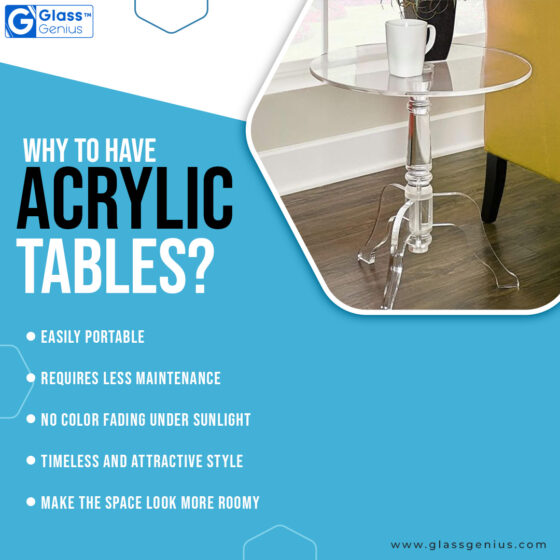 How to Make an Acrylic Table? Glass Genius