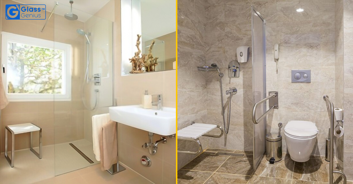 Roll in shower design 2025