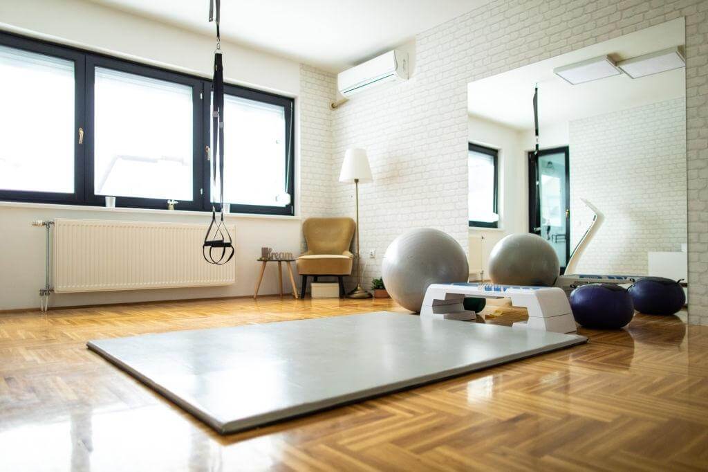 Gym Mirror in the Home Gym