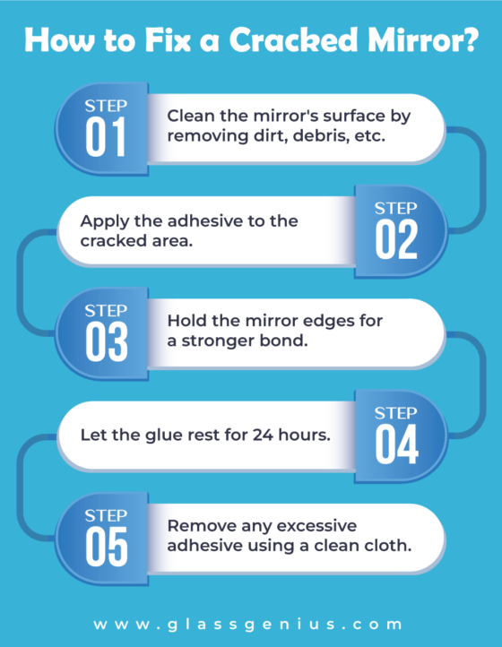 How to Fix a Cracked Mirror?