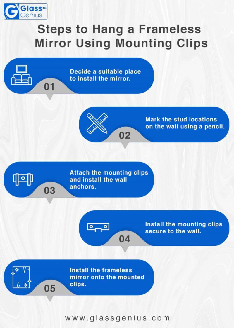 How to Hang a Frameless Mirror? A Detailed Guide