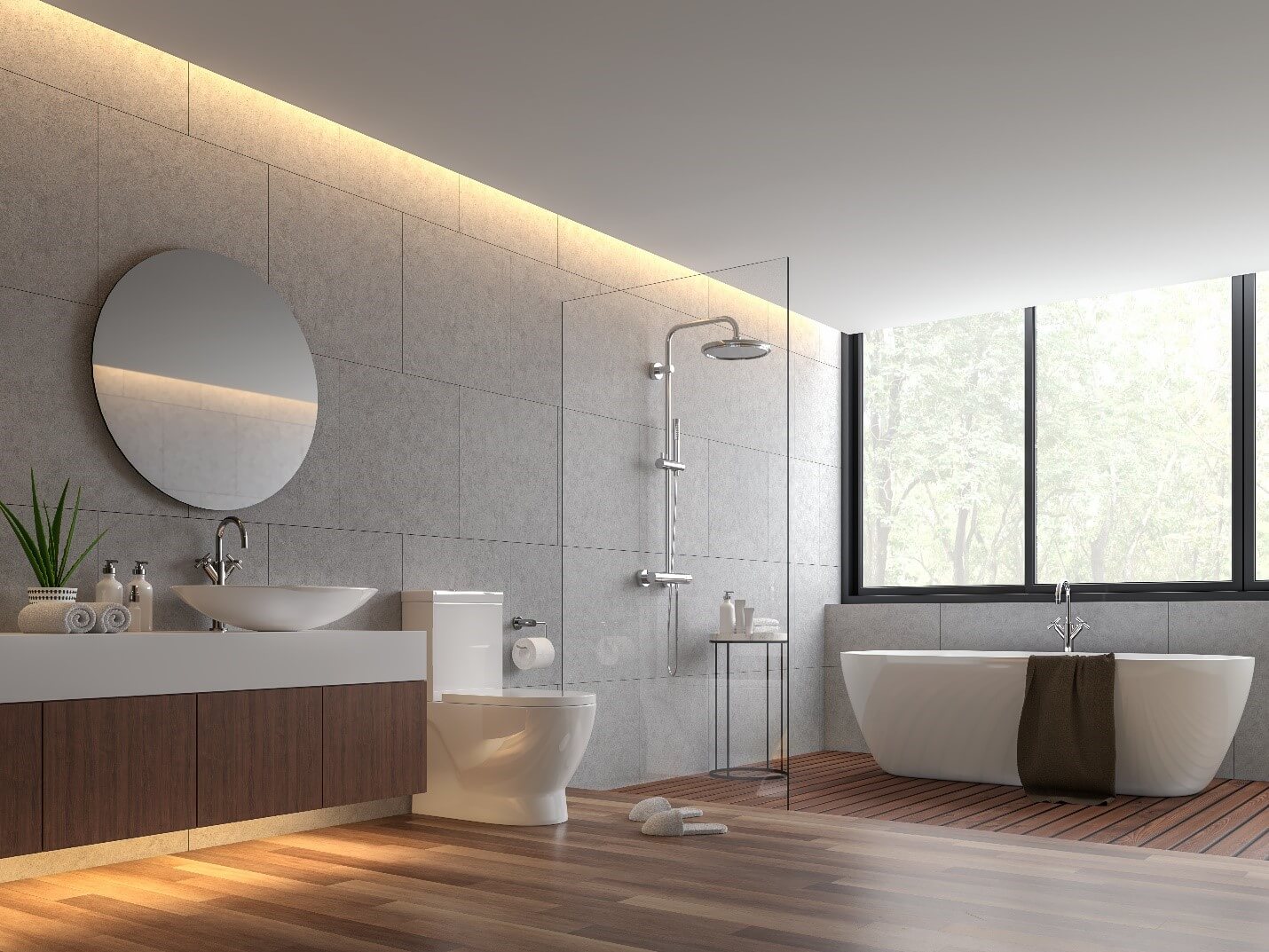 Tempered Glass for Bathroom A Huge Realm of Design Opportunities!