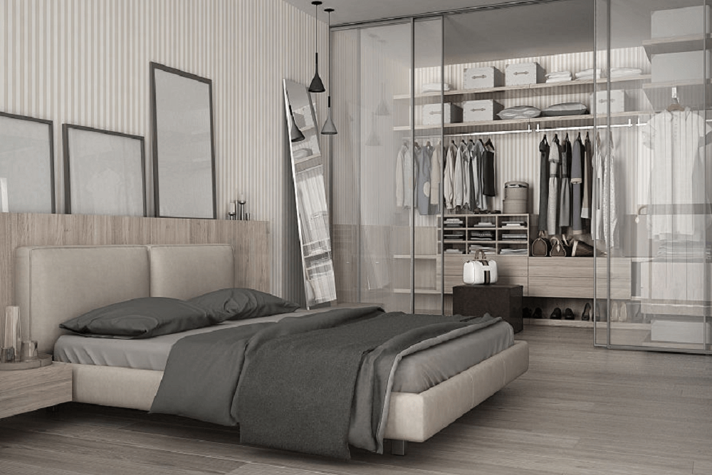A Clever Storage Solution in a Studio Apartment