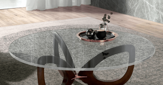 18-Inch Acrylic Table Top – Clear Hammered Finish, 0.22” Thick | Replacement Table Top For Kitchen, Patio, Coffee Tables