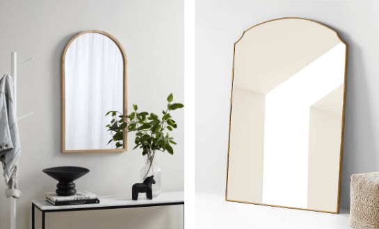Framing Styles of Arch Mirror