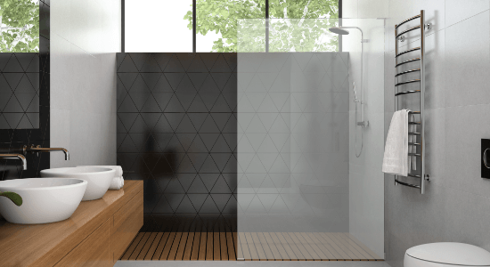 Fixed Shower Screen