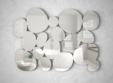 Decorative Frameless Wall Mirrors