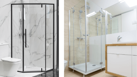 Customizable Panel Shower Enclosure according to Bathroom