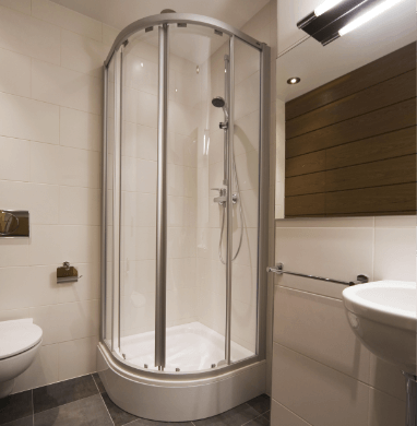 Pivot shower doors