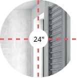 Compare both the measurements