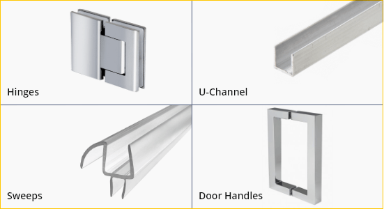 Shower Door Replacement Parts