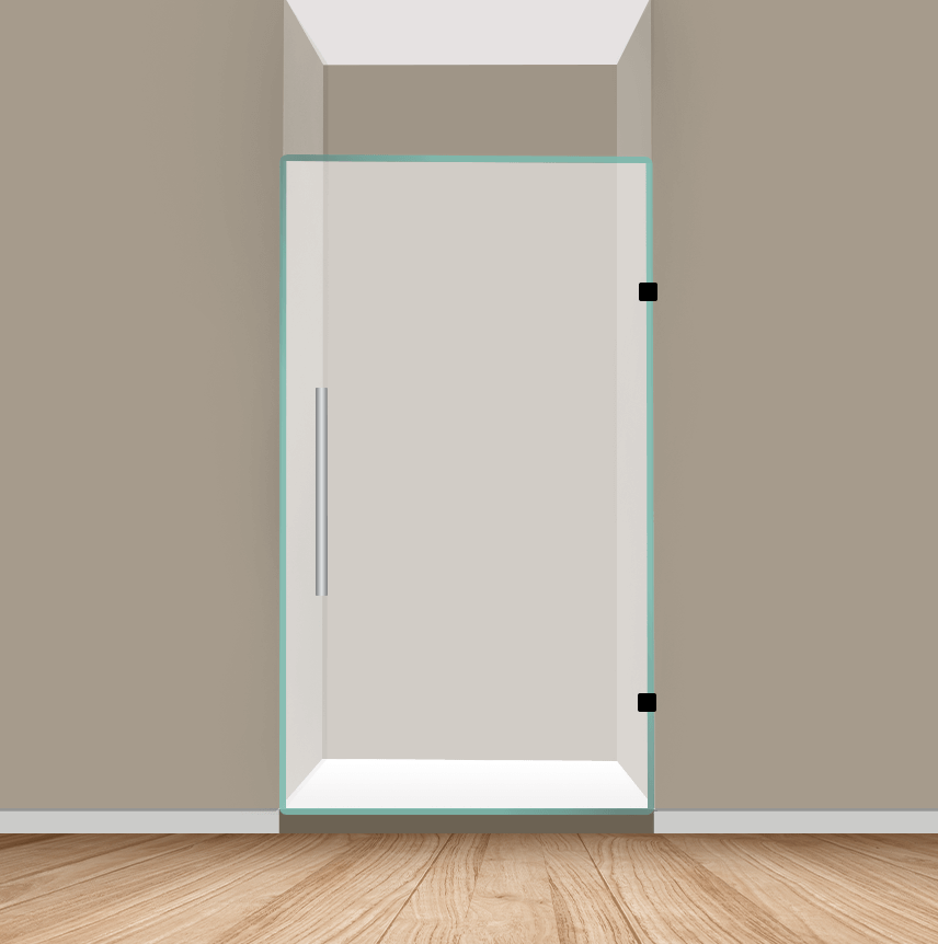 Left Handle Single Shower Door