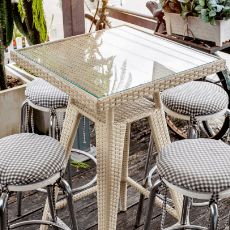 Table with Glass Top