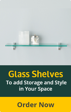 Custom Glass Shelves