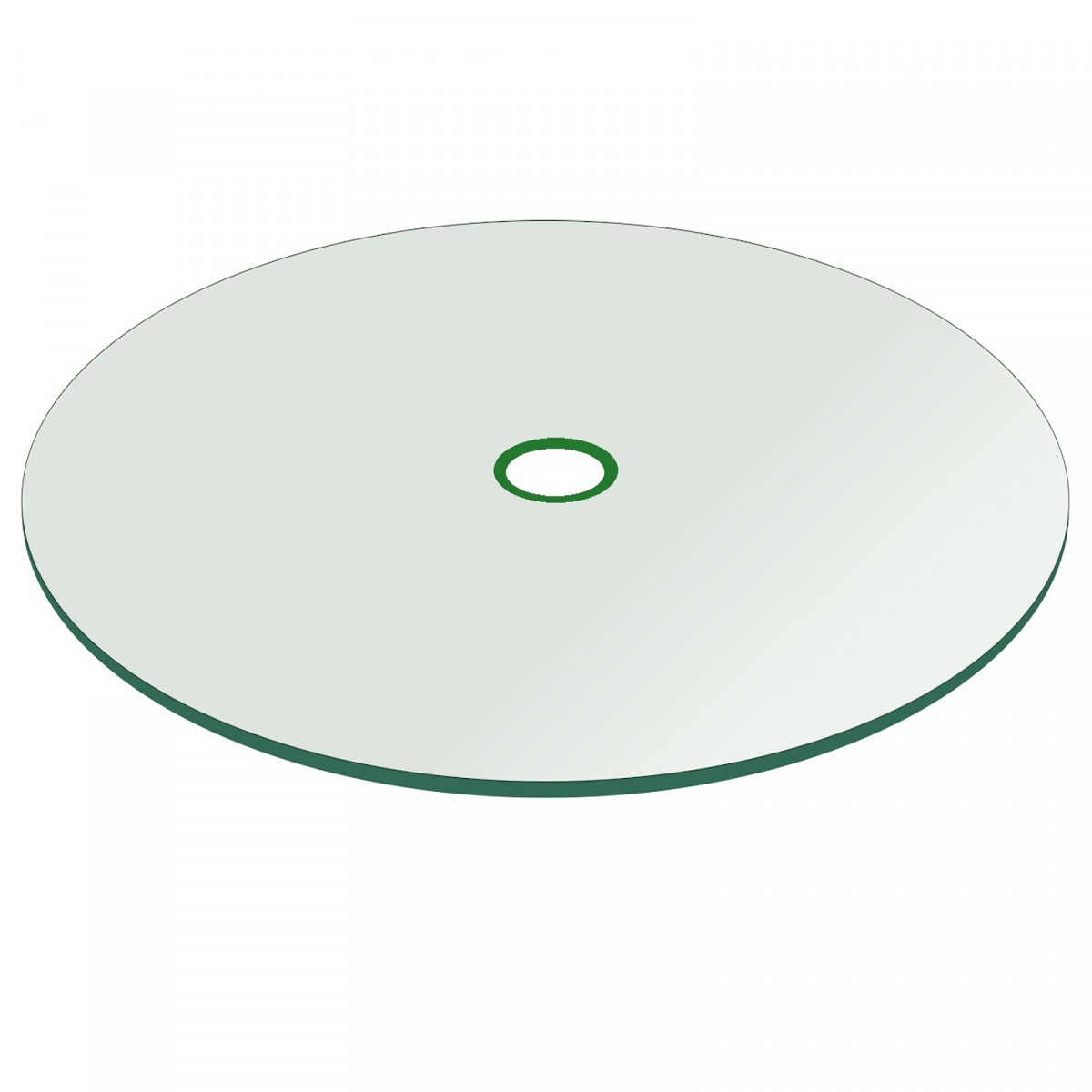 Round outdoor table top with umbrella hole sales