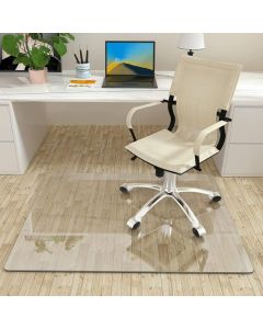 Tabbed Glass Chair Mat