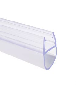 PVC Bulb Seal Strip For 3/8" Glass